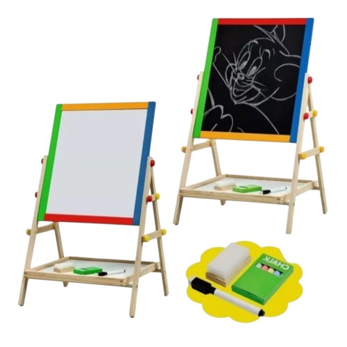 Kids easel wooden 1 - 2,