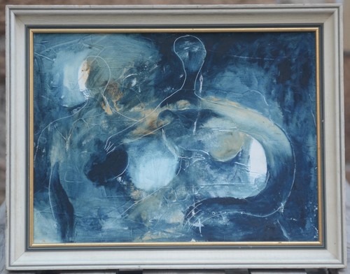 British abstract mixed media - british,