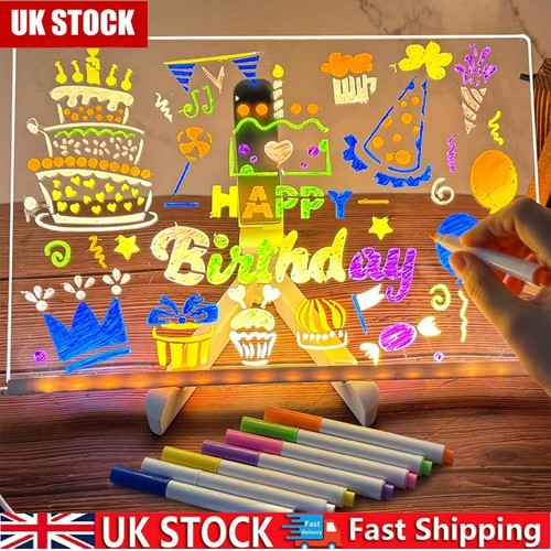 Led note board with - note, color