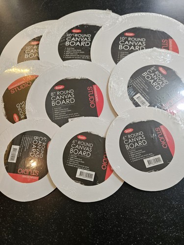 Art set round canvas jasart - 9,