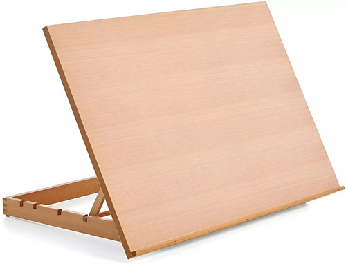 Wooden artist workstation - artist,