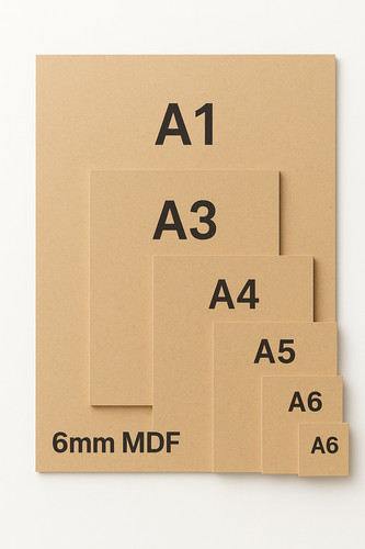 Mdf wooden board drawing - drawing,