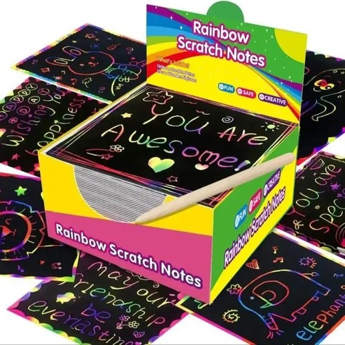 Sheets scratch art - sheets,