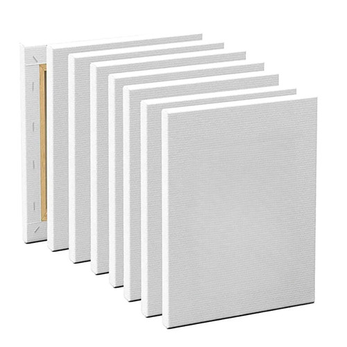 5pcs white stretched - 5pcs,