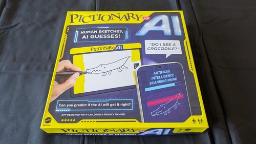 Pictionary board game - ai,