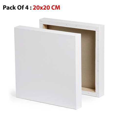 Pack blank artist canvas - of,