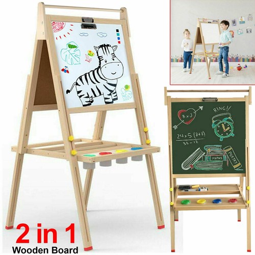 Kids easel wooden - 2, in