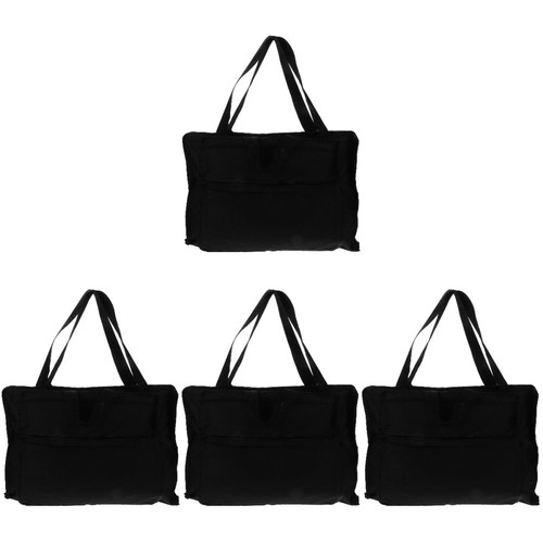 Black canvas portfolio - black,