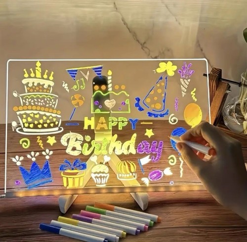 Led note board - board, w/