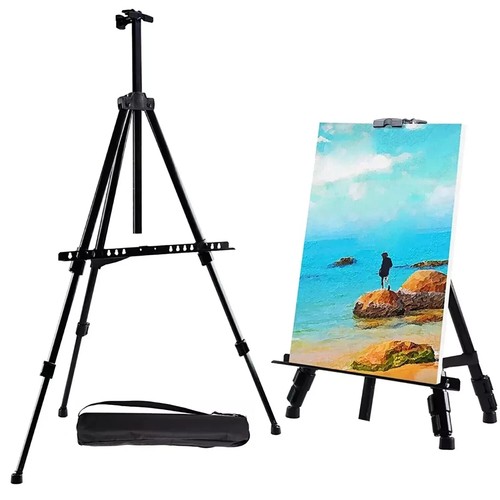 Artist painting easel display - artist,