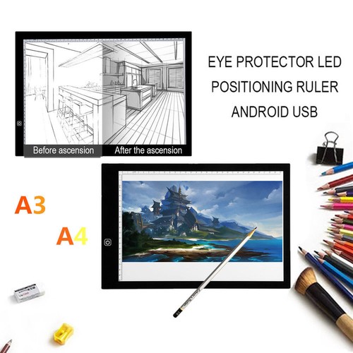 Led drawing board pad - a3,