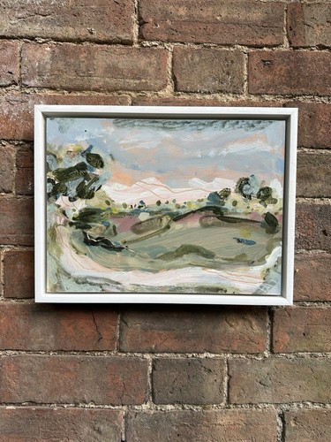 Original abstract landscape - original,