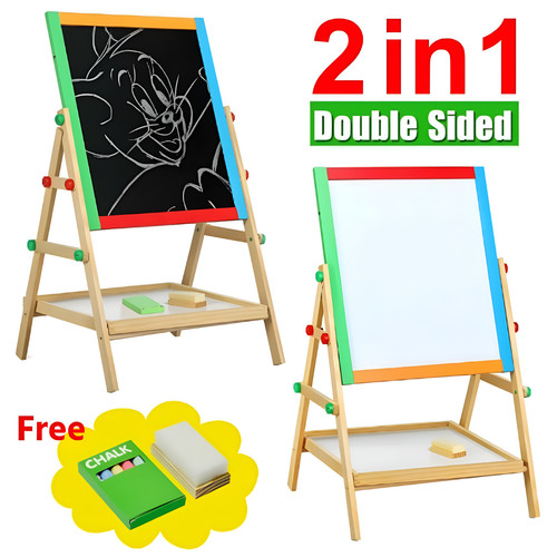 Kids wooden blackboard - in, 1