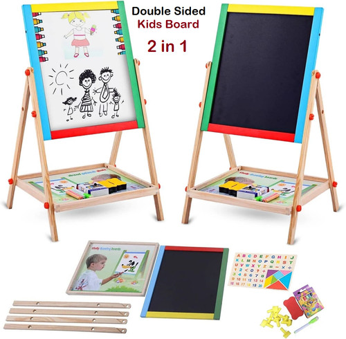 Kids wooden easel - 1,