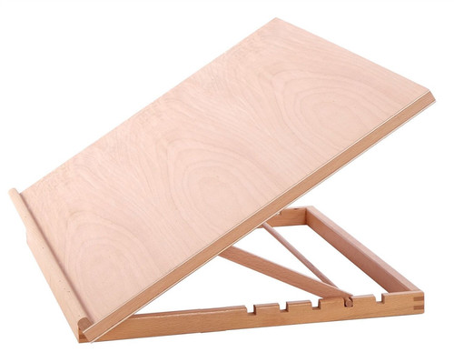 Wooden artist workstation - workstation, a2