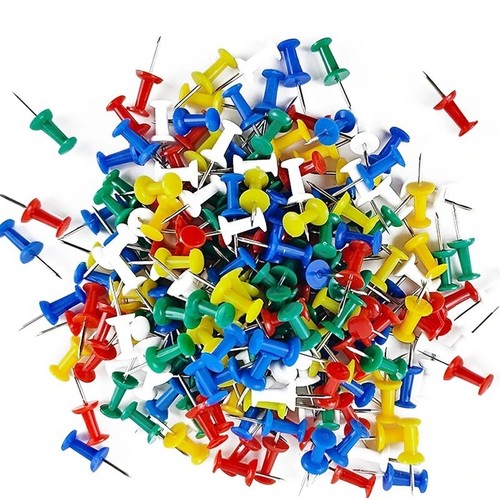 Colours push pins - colours, art